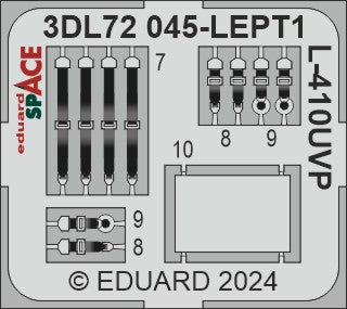 Eduard ED3DL72045 1:72 Let L-410UVP