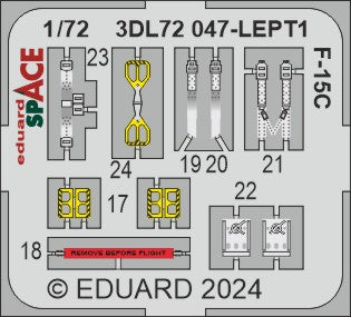 Eduard ED3DL72047 1:72 McDonnell F-15C Eagle