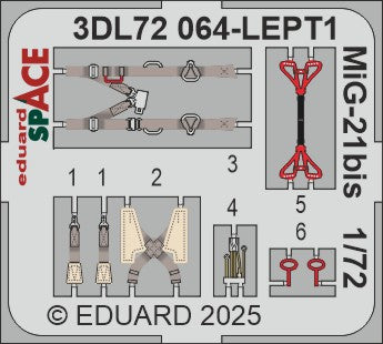 Eduard ED3DL72064 1:72 Mikoyan Mi-24-21bis SPACE set