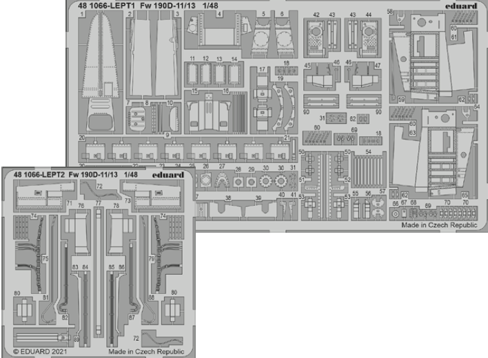 Eduard ED481066 1:48 Focke-Wulf Fw-190D-11/13