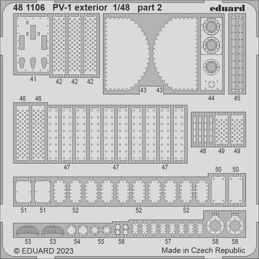 Eduard ED481106 1:48 Lockheed PV-1 Ventura exterior