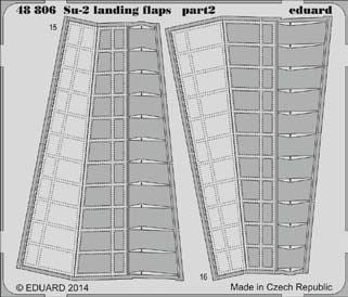 Eduard ED48806 1:48 Sukhoi Su-2 Soviet Light Bomber landing flaps
