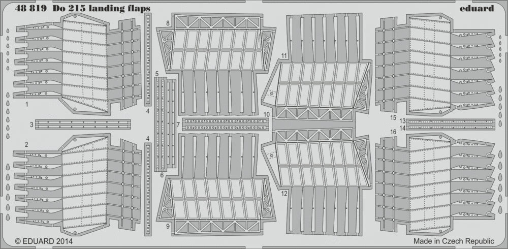 Eduard ED48819 1:48 Dornier Do-215B-4 landing flaps