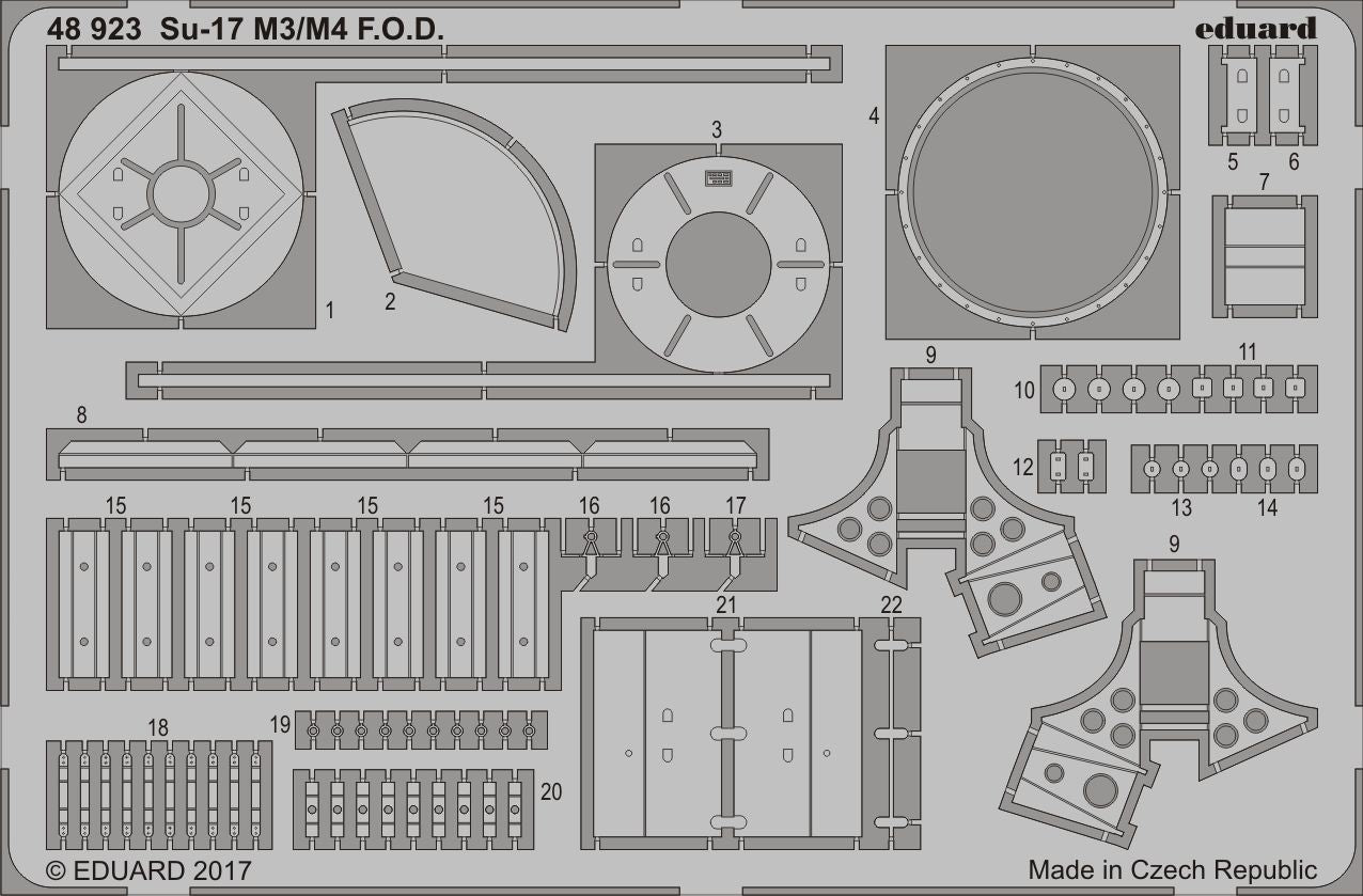 Eduard ED48923 1:48 Sukhoi Su-17M3/M4 'Fitter' F.O.D.