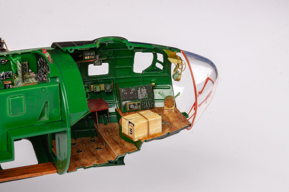 Eduard ED491072 1:48 Boeing B-17G wooden floors & ammo boxes