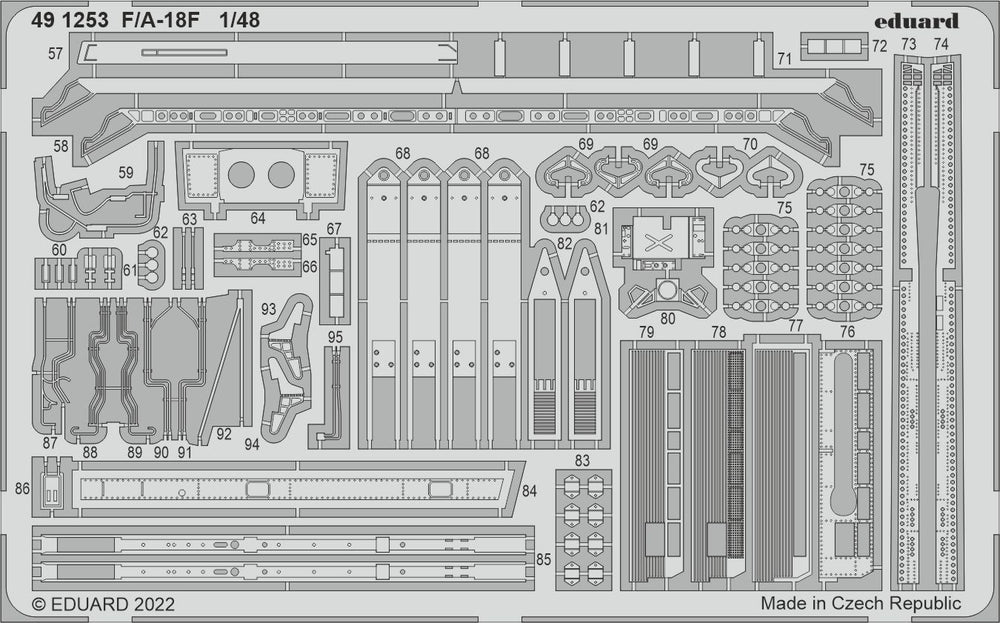 Eduard ED491253 1:48 Boeing F/A-18F Hornet