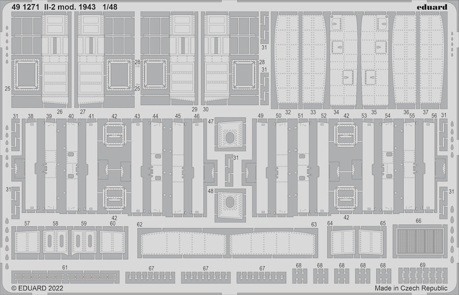 Eduard ED491271 1:48 Ilyushin Il-2 mod