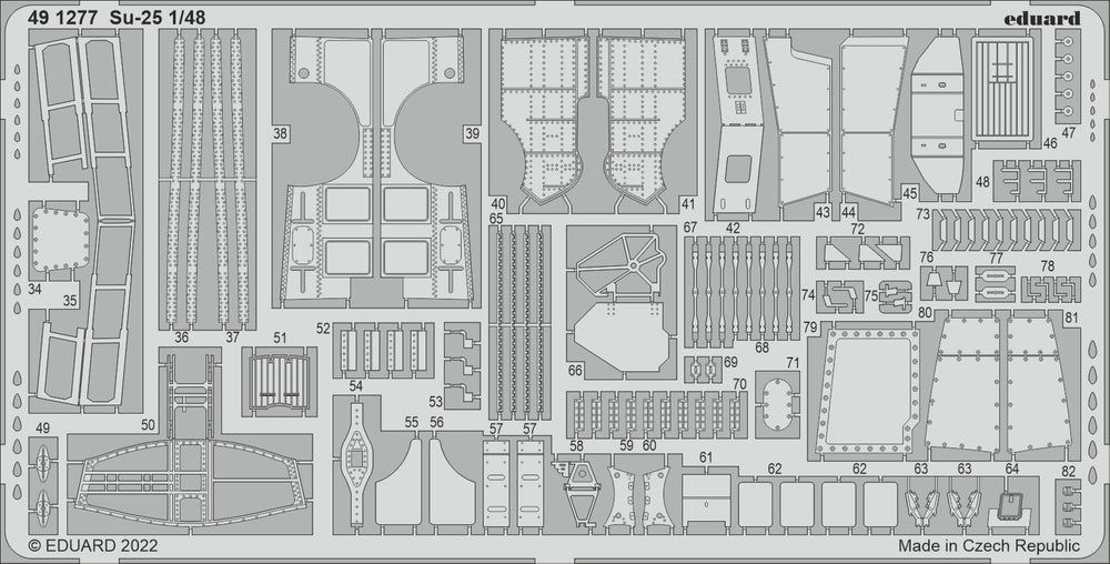 Eduard ED491277 1:48 Sukhoi Su-25