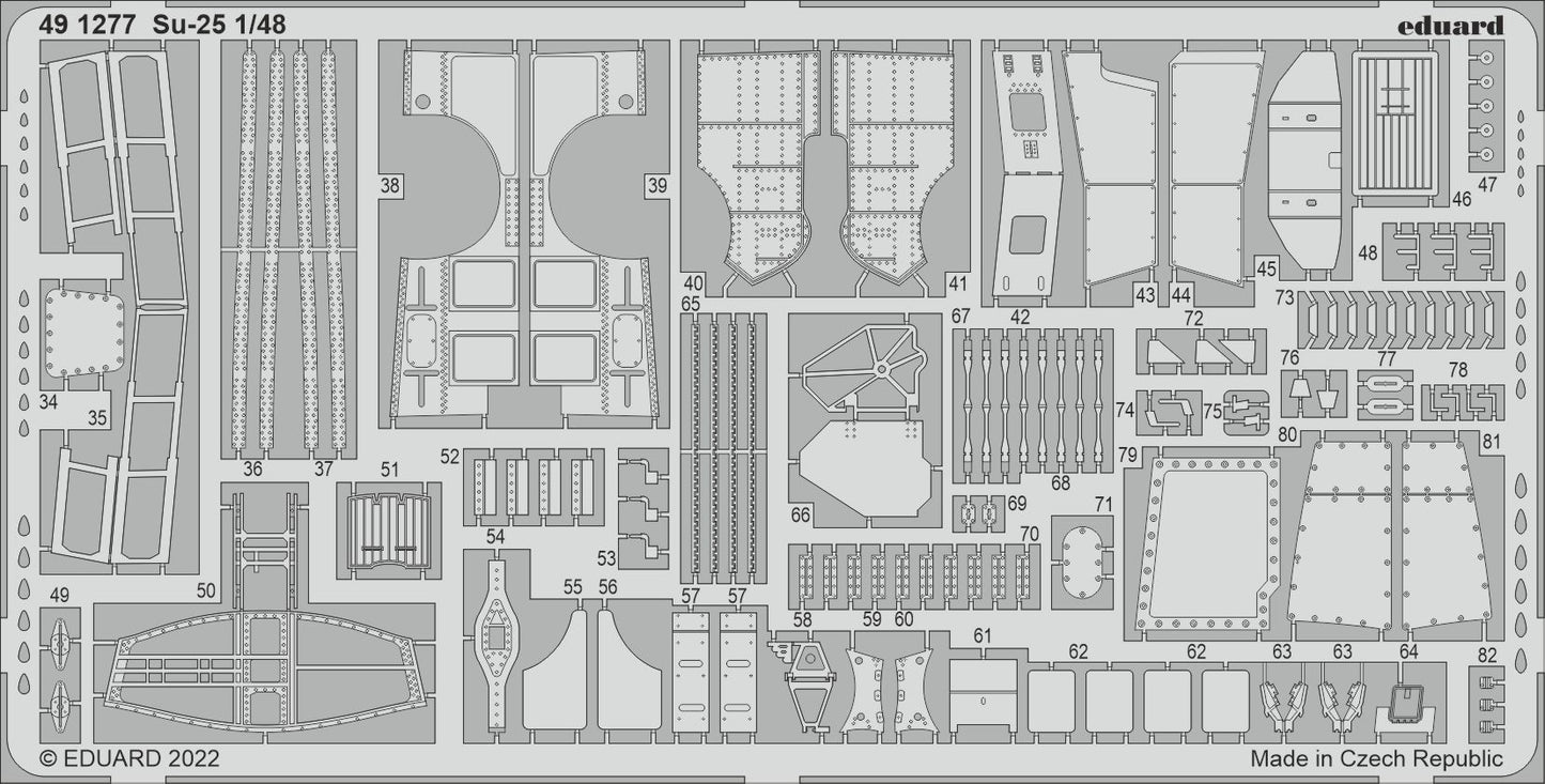 Eduard ED491277 1:48 Sukhoi Su-25