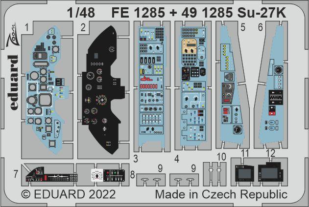 Eduard ED491285 1:48 Sukhoi Su-27K