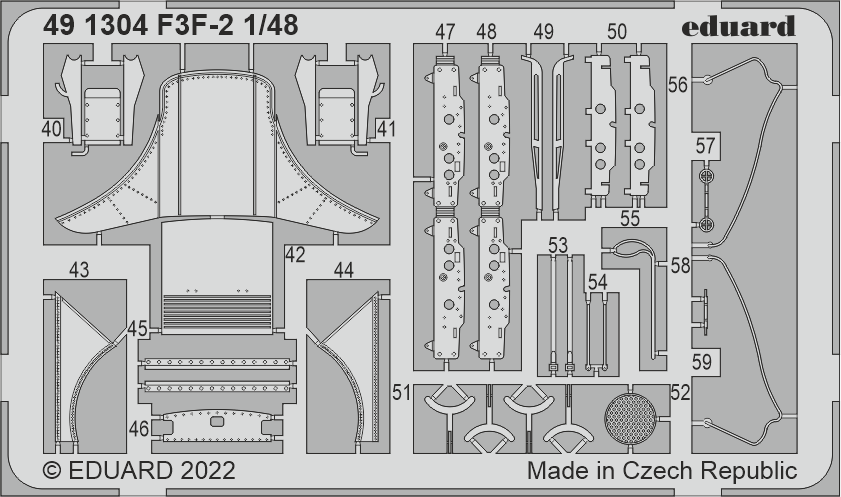 Eduard ED491304 1:48 Grumman F3F-2