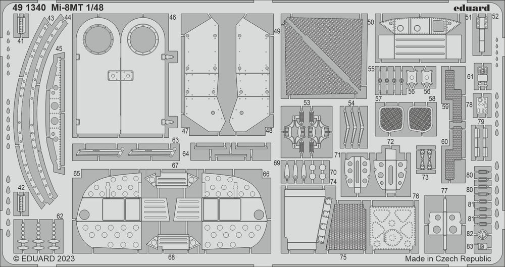 Eduard ED491340 1:48 Mil Mi-8MT