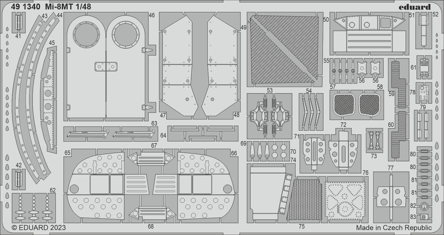 Eduard ED491340 1:48 Mil Mi-8MT