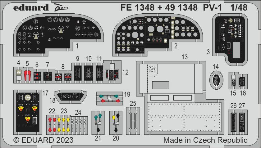 Eduard ED491348 1:48 Lockheed PV-1 Ventura