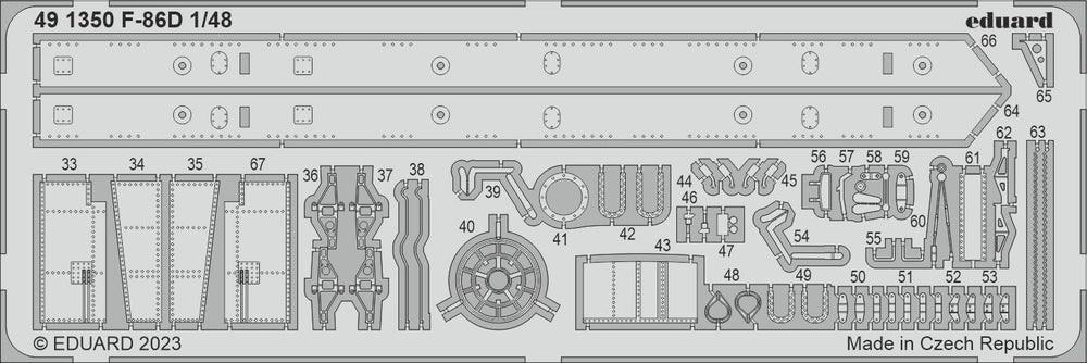 Eduard ED491350 1:48 North-American F-86D Sabre