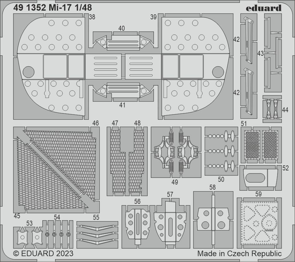 Eduard ED491352 1:48 Mil Mi-17
