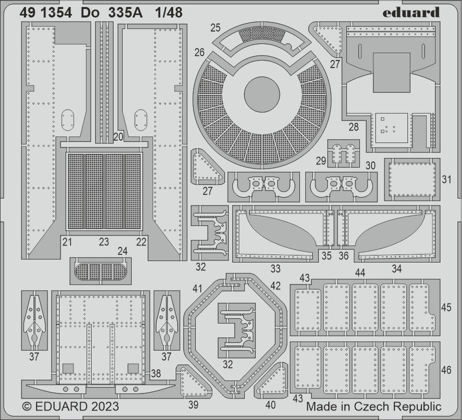 Eduard ED491354 1:48 Dornier Do-335A Pfeil
