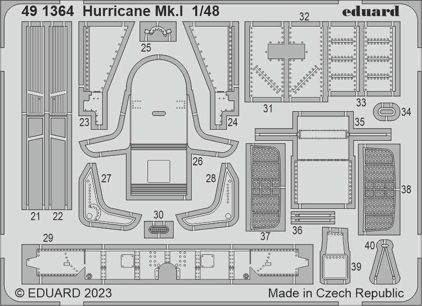 Eduard ED491364 1:48 Hawker Hurricane Mk.I