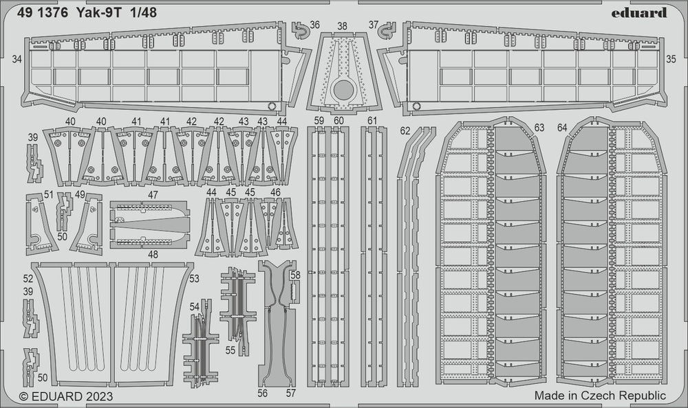 Eduard ED491376 1:48 Yakovlev Yak-9T