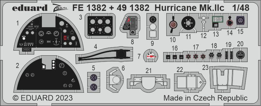 Eduard ED491382 1:48 Hawker Hurricane Mk.IIc