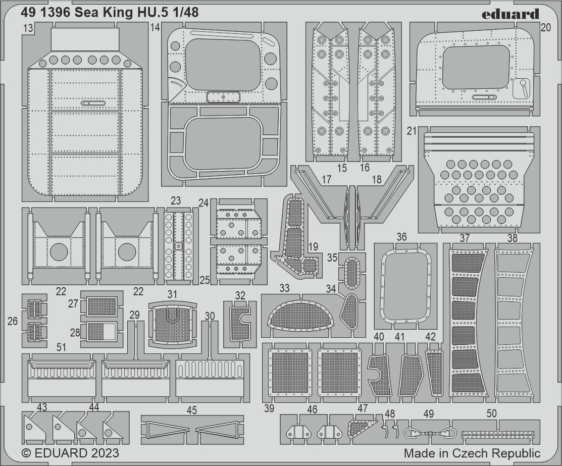 Eduard ED491396 1:48 Westland Sea King HU.5