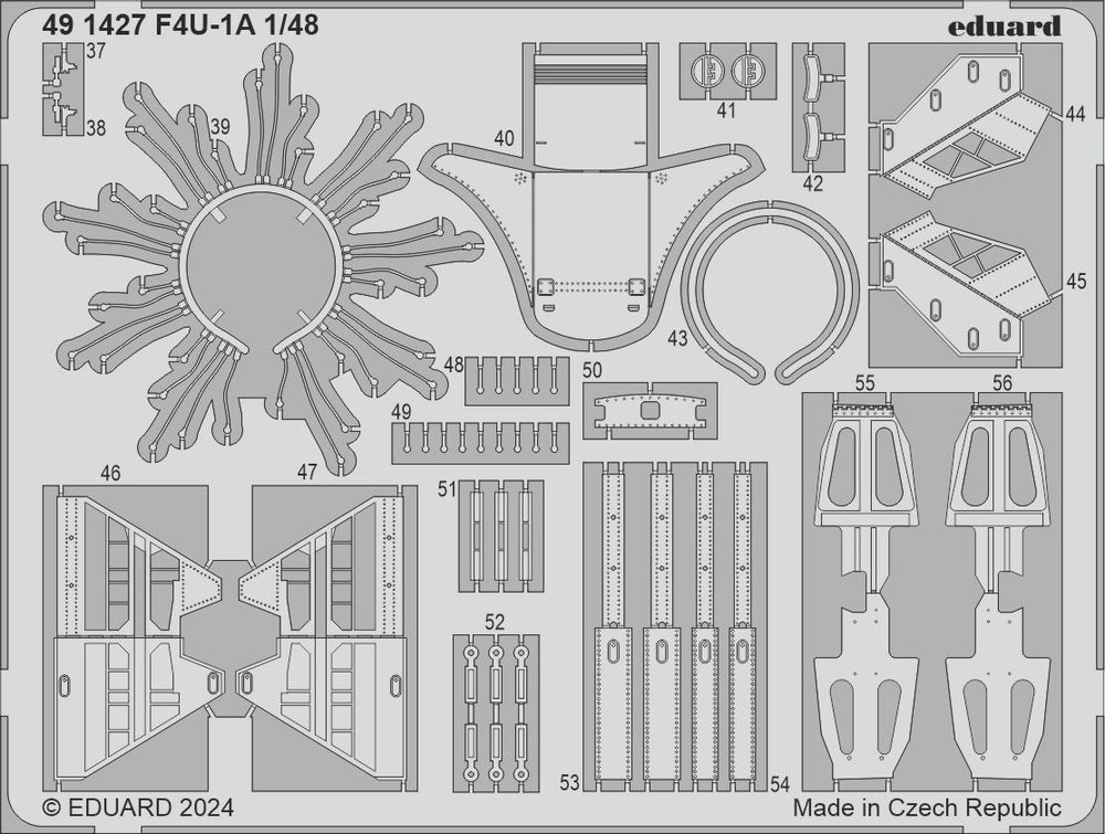 Eduard ED491427 1:48 Vought F4U-1A Corsair