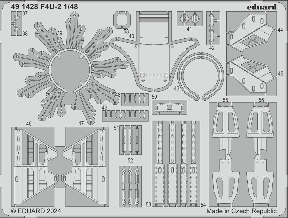 Eduard ED491428 1:48 Vought F4U-2 Corsair