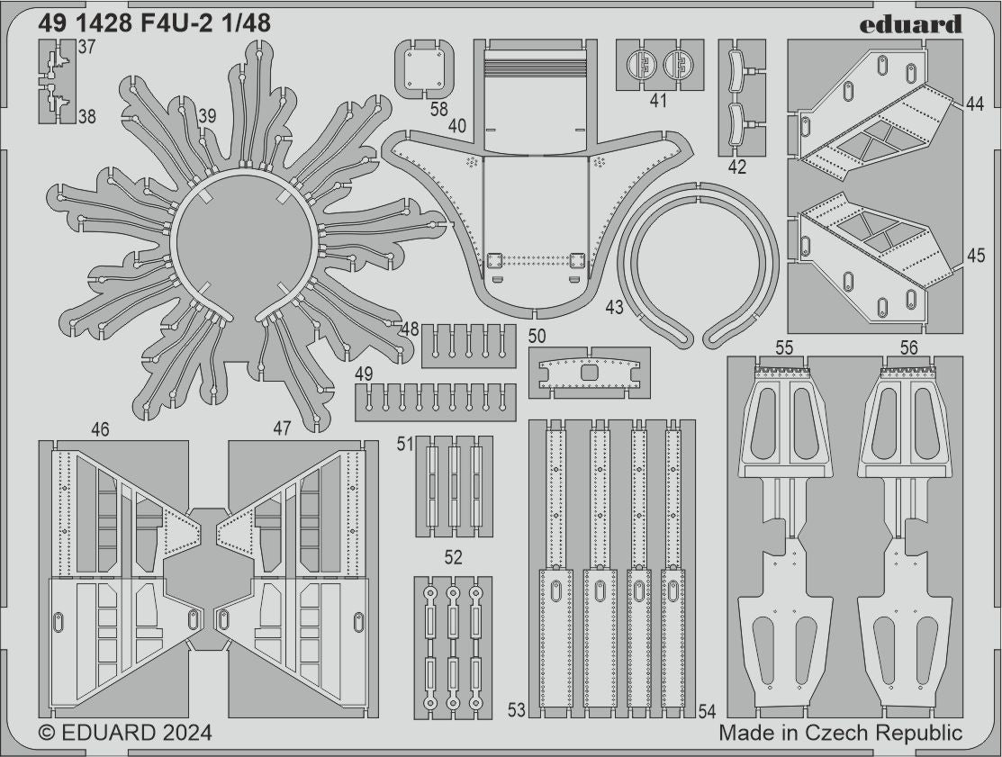 Eduard ED491428 1:48 Vought F4U-2 Corsair