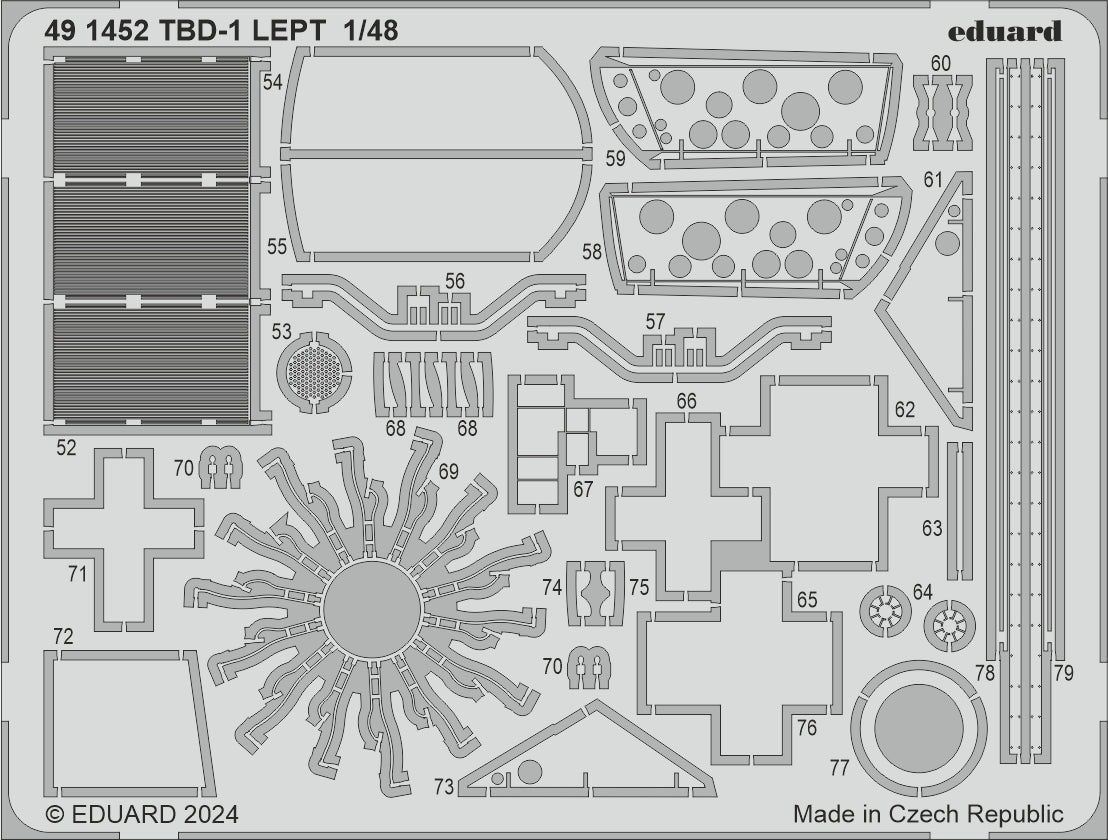 Eduard ED491452 Douglas TBD-1 'Devastator' 1:48