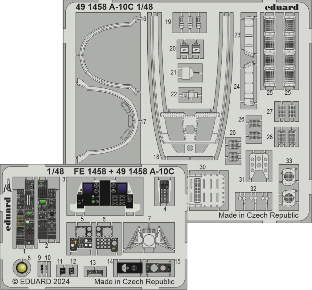 Eduard ED491458 Fairchild A-10C Thunderbolt II 1:48