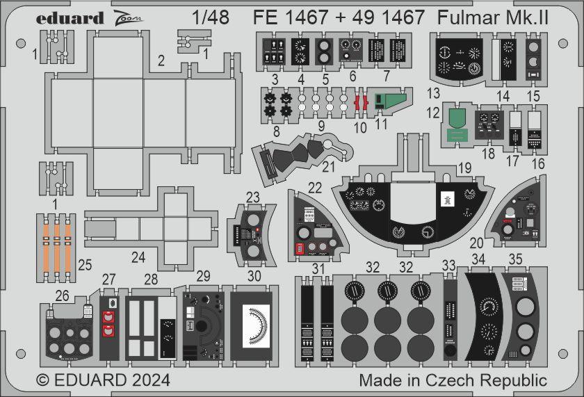 Eduard ED491467 Fairey Fulmar Mk.II 1:48