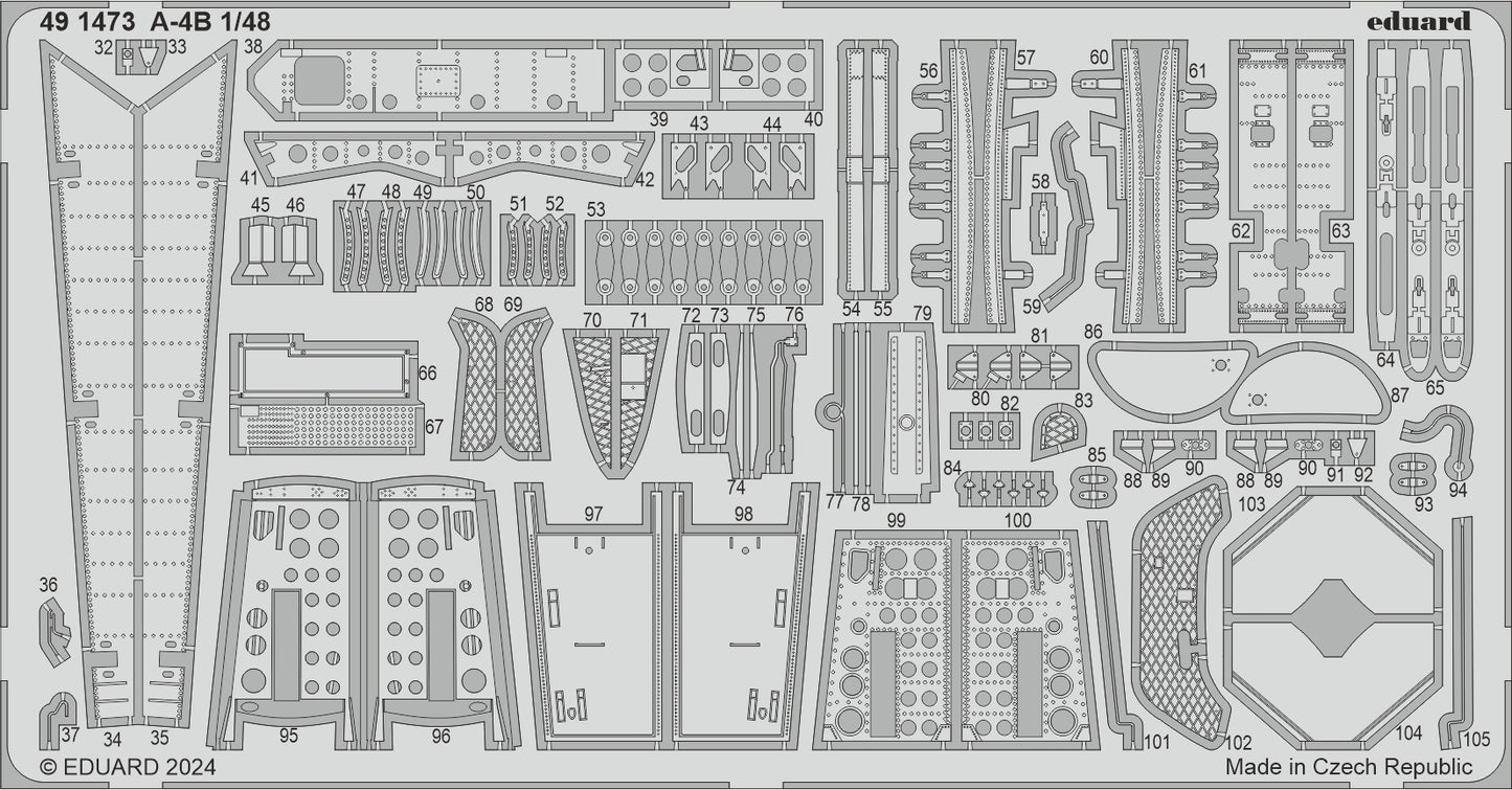 Eduard ED491473 Douglas A-4B Skyhawk 1:48
