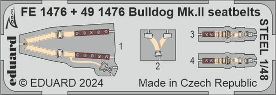 Eduard ED491476 Bristol Bulldog Mk.II 1:48
