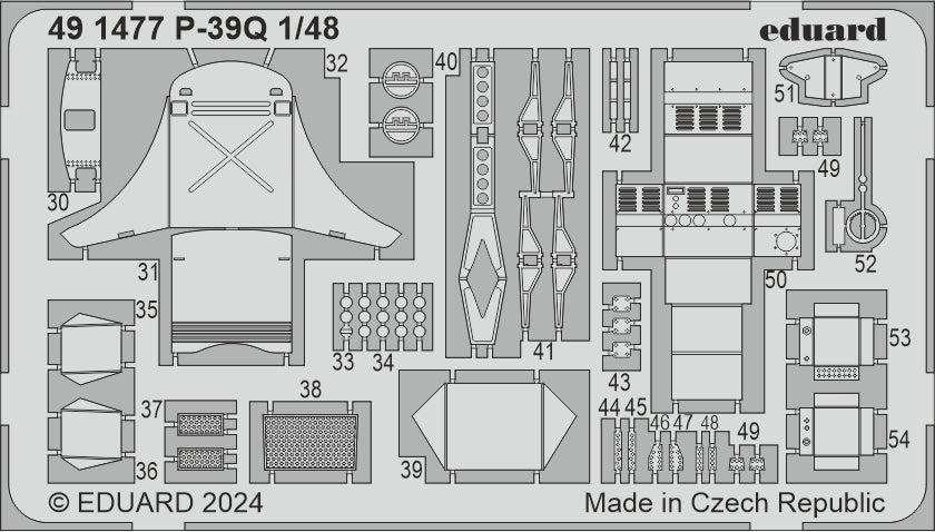 Eduard ED491477 Bell P-39Q Airacobra 1:48