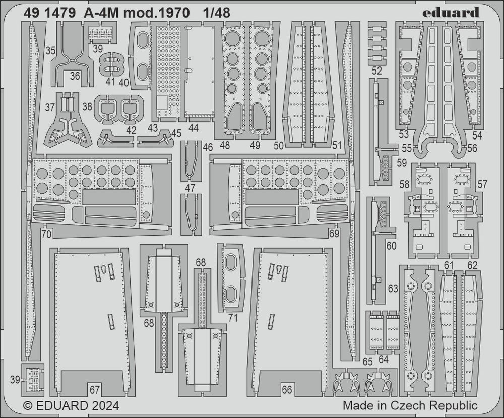 Eduard ED491479 1:48 Douglas A-4M Skyhawk mod