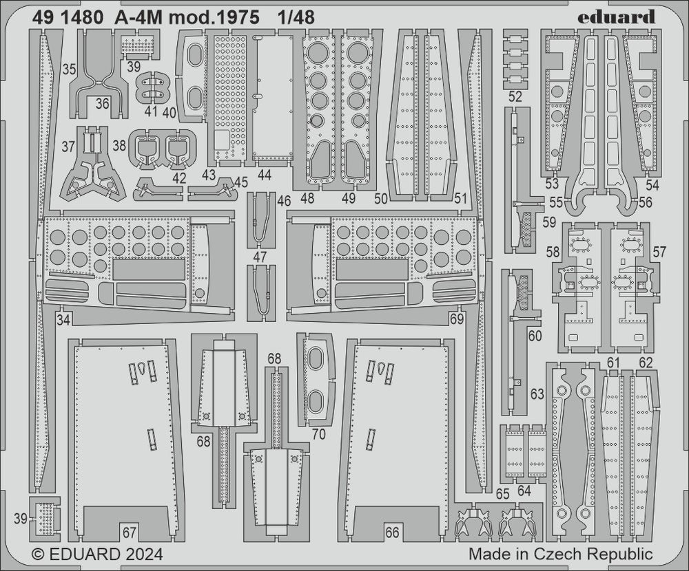 Eduard ED491480 1:48 Douglas A-4M Skyhawk mod