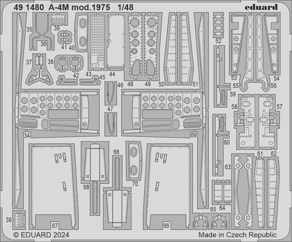 Eduard ED491480 1:48 Douglas A-4M Skyhawk mod