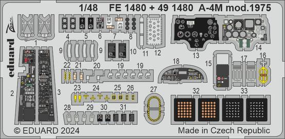 Eduard ED491480 1:48 Douglas A-4M Skyhawk mod