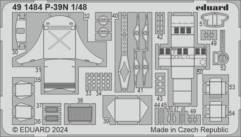 Eduard ED491484 1:48 Bell P-39N Airacobra