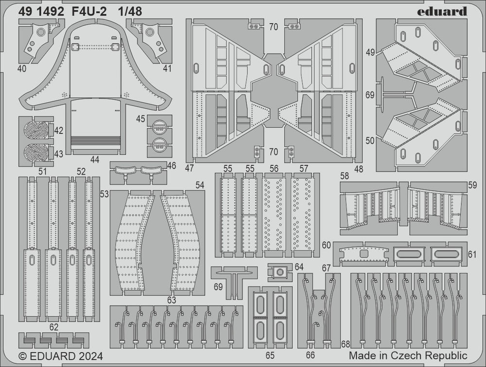 Eduard ED491492 Vought F4U-2 Corsair 1:48