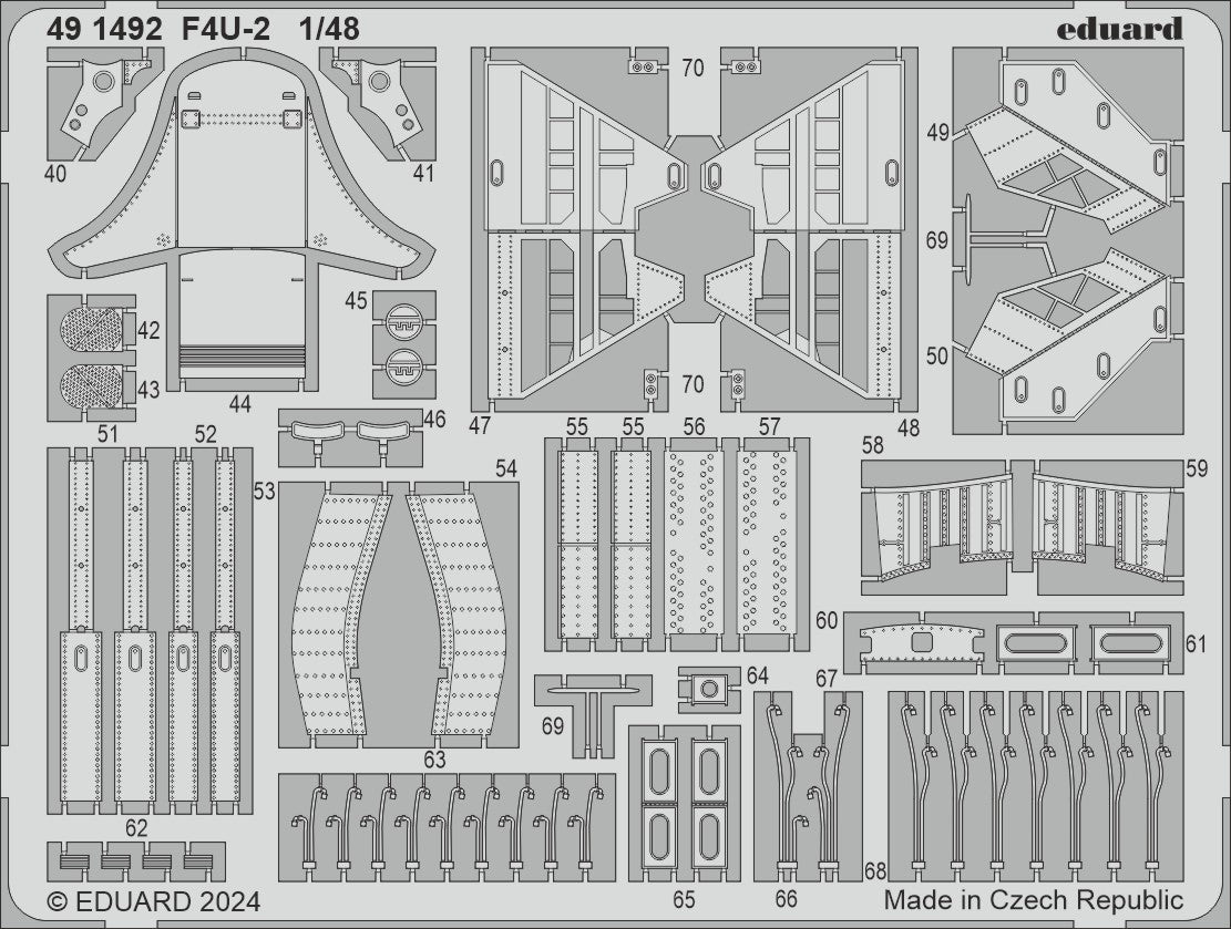 Eduard ED491492 Vought F4U-2 Corsair 1:48