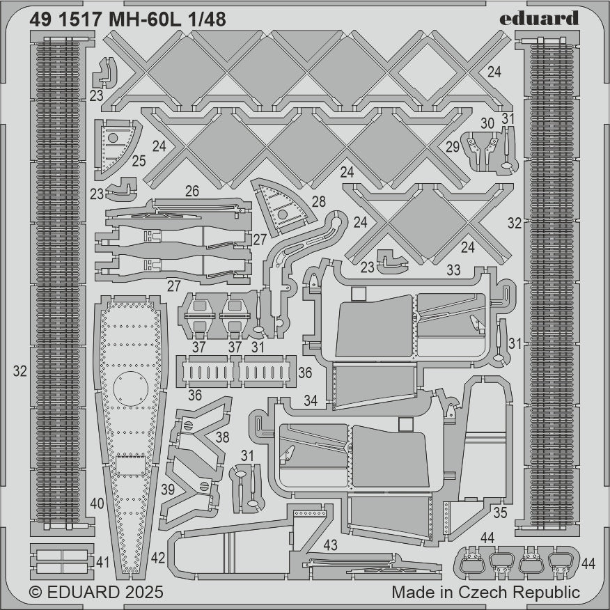 Eduard ED491517 Sikorsky MH-60L Black Hawk 1:48