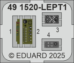 Eduard ED491520 1:48 Mitsubishi A6M5 Zero