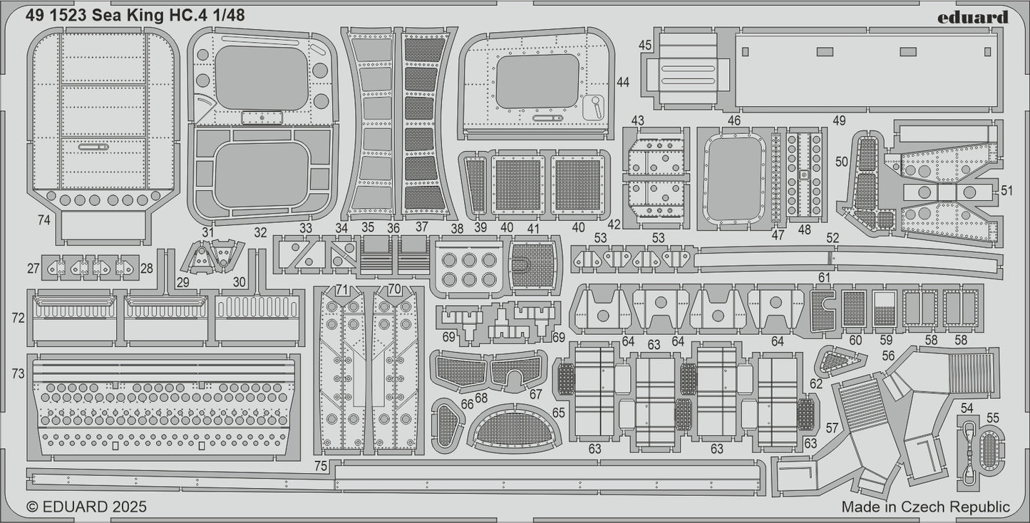 Eduard ED491523 Westland Sea King HC.4 1:48