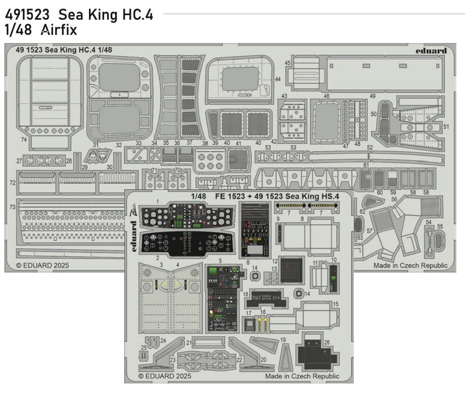 Eduard ED491523 Westland Sea King HC.4 1:48