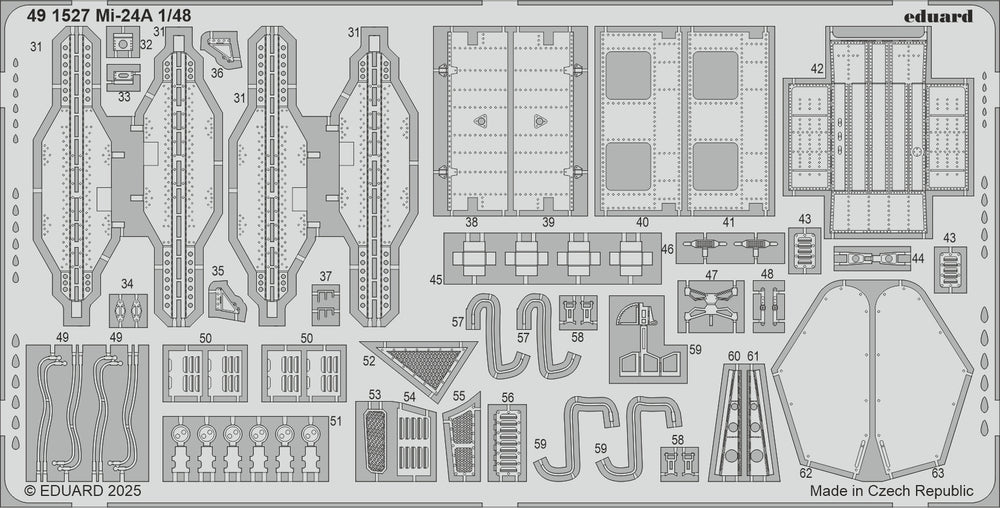Eduard ED491527 MiL Mi-24A 1:48