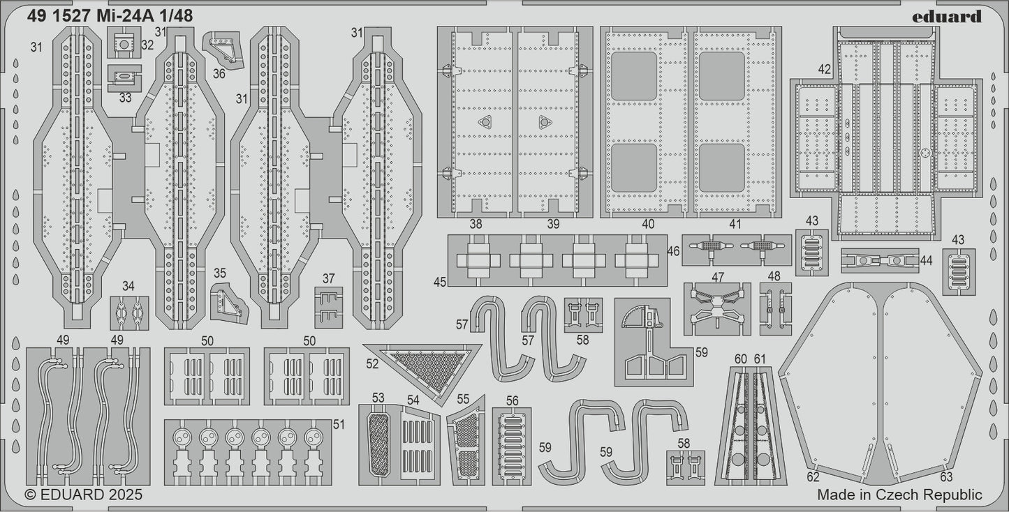 Eduard ED491527 MiL Mi-24A 1:48