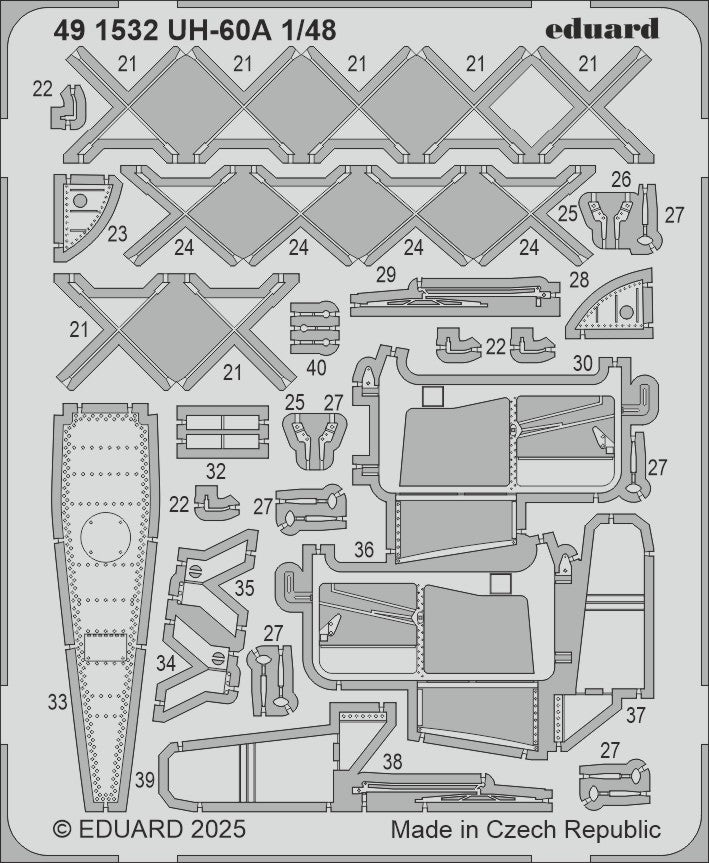 Eduard ED491532 Sikorsky UH-60A 1:48