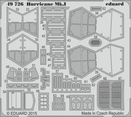 Eduard ED49726 1:48 Hawker Hurricane Mk.I S.A