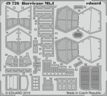 Eduard ED49726 1:48 Hawker Hurricane Mk.I S.A